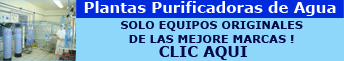 Plantas purificadoras de agua